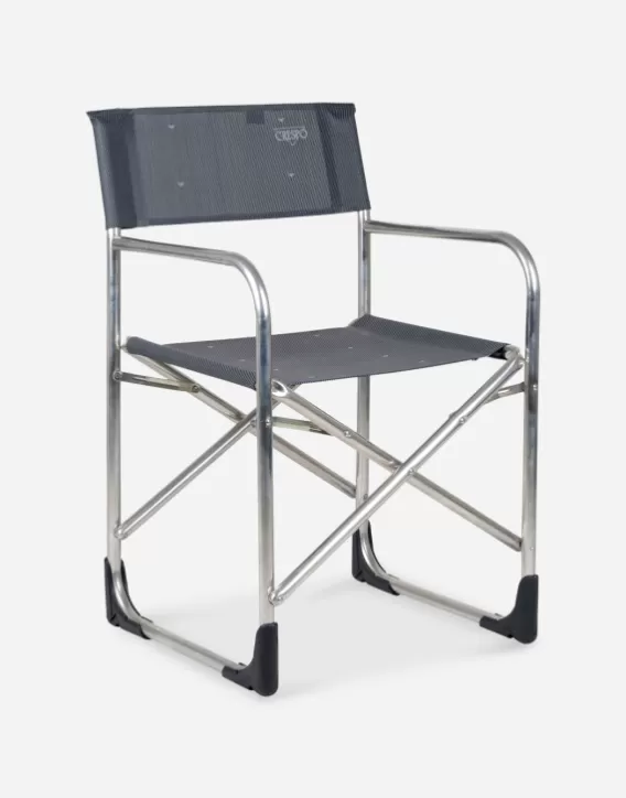 Non-Adjustable Garden Chairs-Crespo Chair - Al-214 - Dark Grey