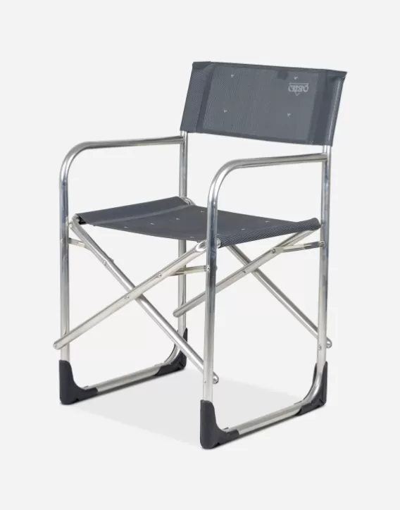 Non-Adjustable Garden Chairs-Crespo Chair - Al-214 - Dark Grey