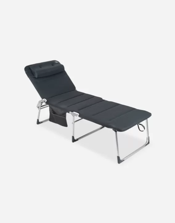 Adjustable Sunbeds-Crespo Folding Bed - Aa-363 Air-Elite - Grey