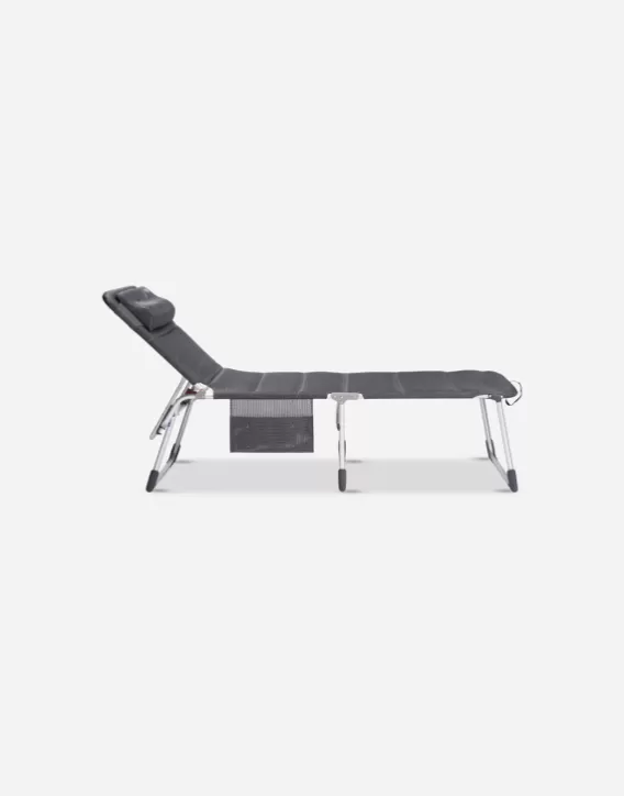 Adjustable Sunbeds-Crespo Lounger - Al-363 Deluxe Xl - Dark Grey (40)