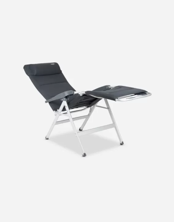 Adjustable Garden Chairs-Crespo Reclining Chair - Aa-234 Air Elite - Grey