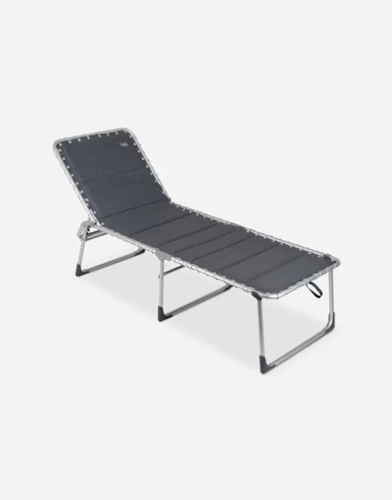 Adjustable Sunbeds-Crespo Stretcher - Al-364 - Deluxe - Dark Grey